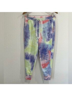 Nike Dri-fit Jogger Sweatpants Athleisure Lounge Street Pockets Stretch